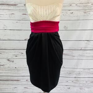 Ruby Rox Gorgeous strapless dress with sequins